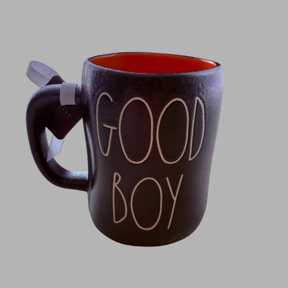 Rae Dunn Disney Nightmare Before Christmas Zero "Good Boy" Textured Mug - Picture 2 of 2